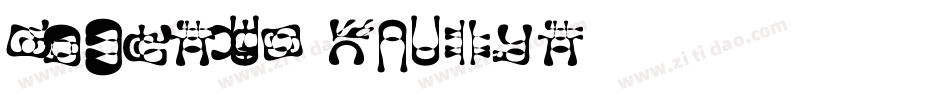 Decaying Kuntry字体转换
